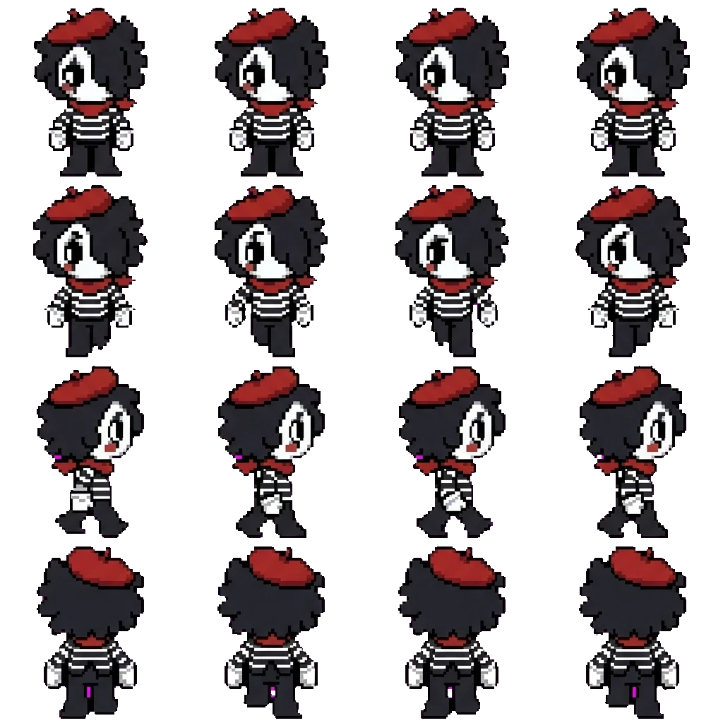Blot movement sprite