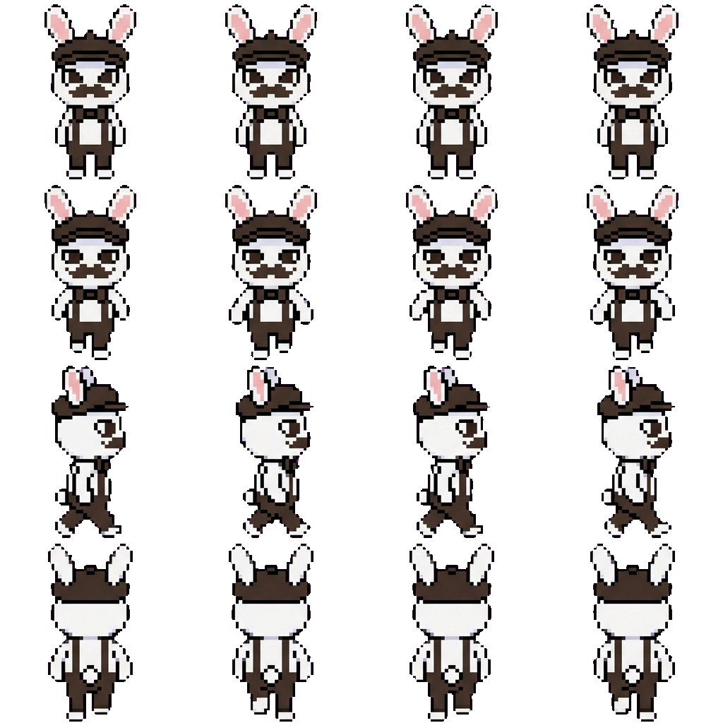 Barney movement sprite