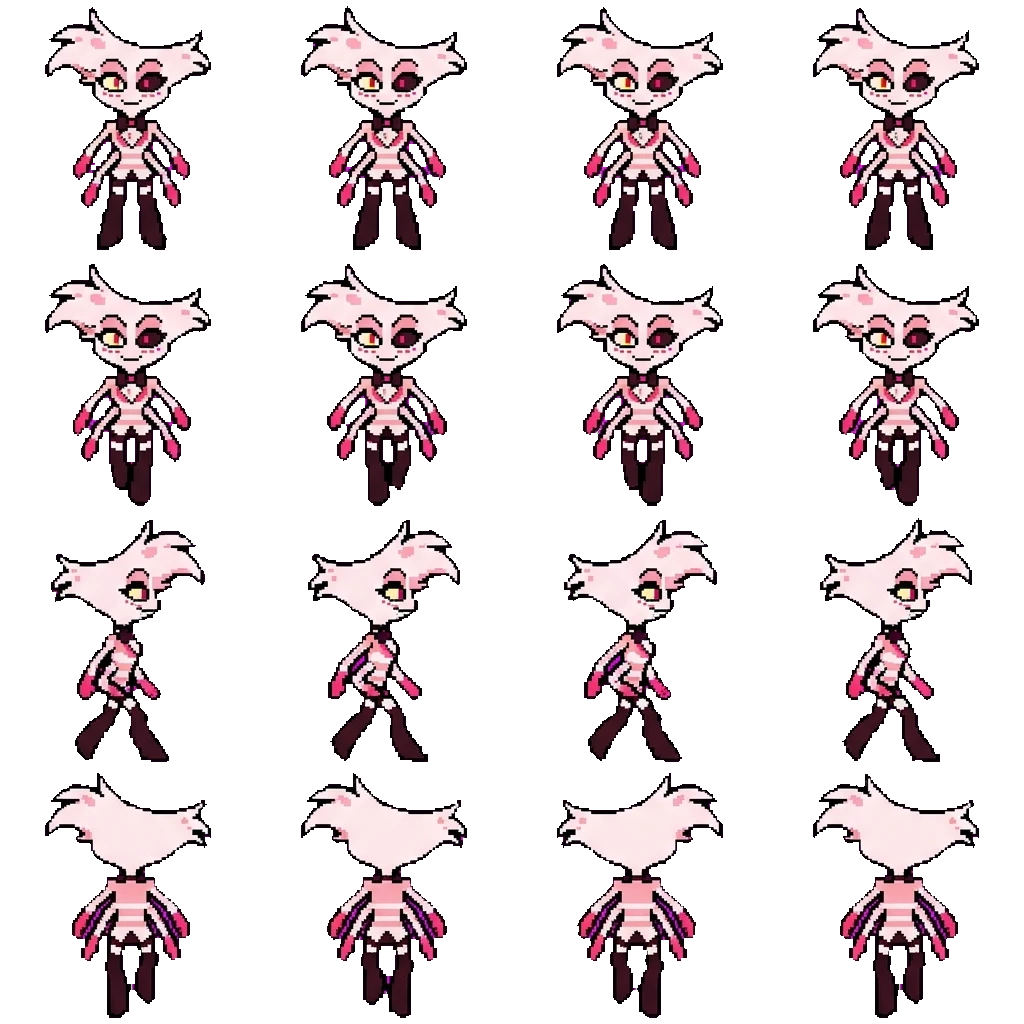 Angel Dust movement sprite