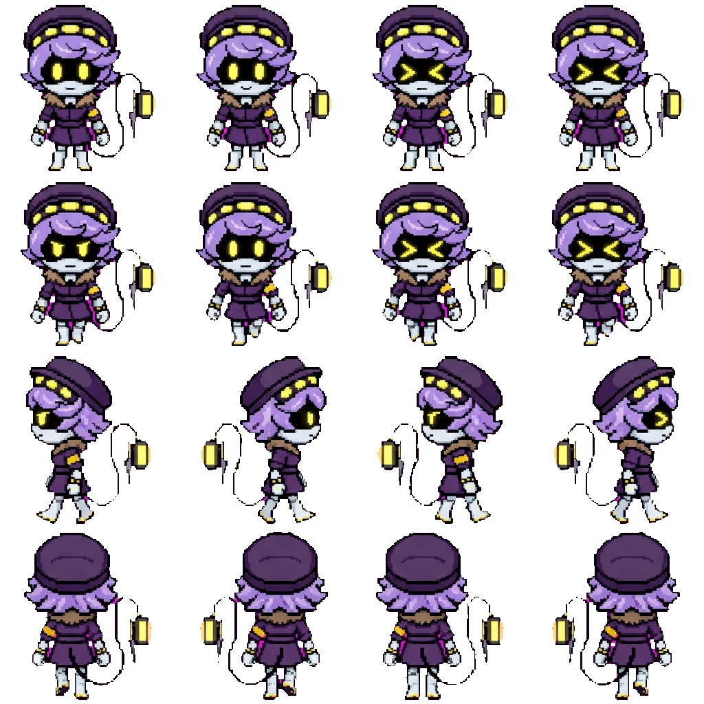 serial designation N movement sprite