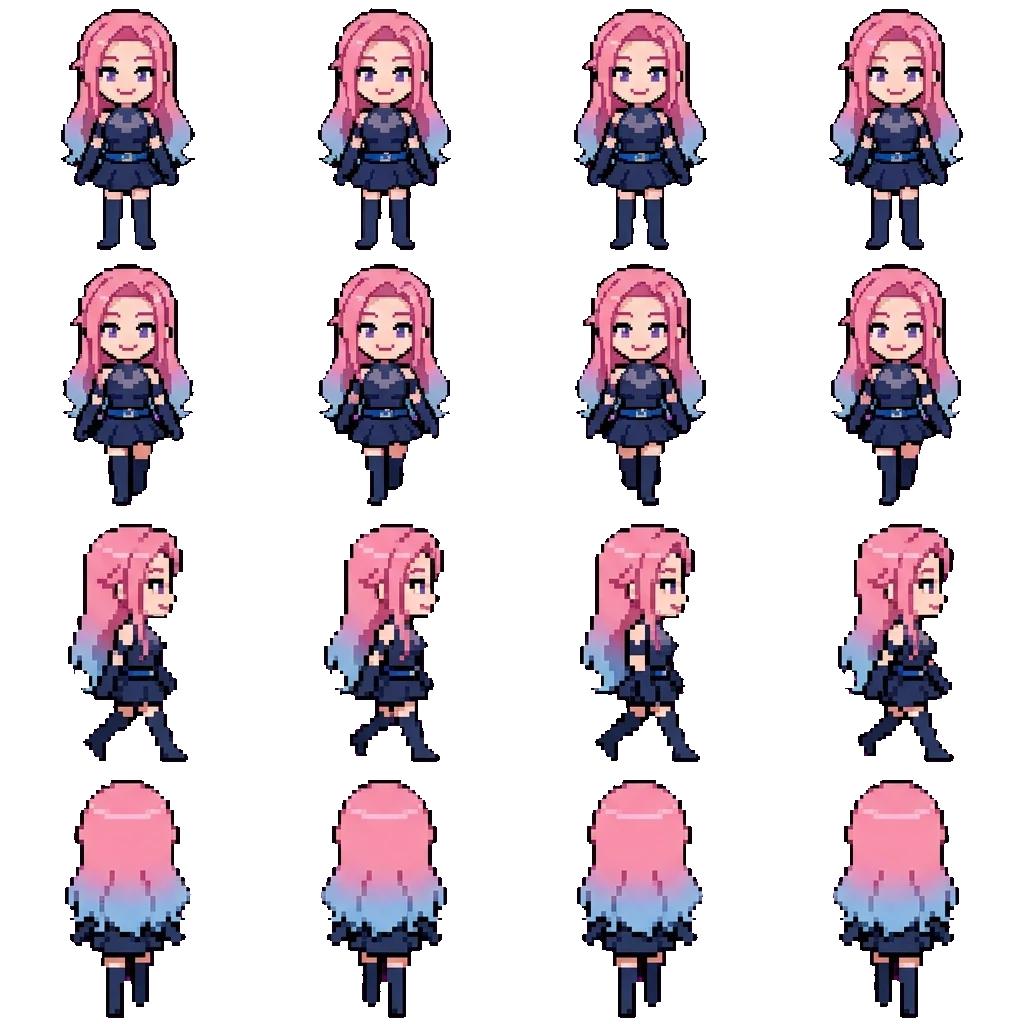 Mizi movement sprite