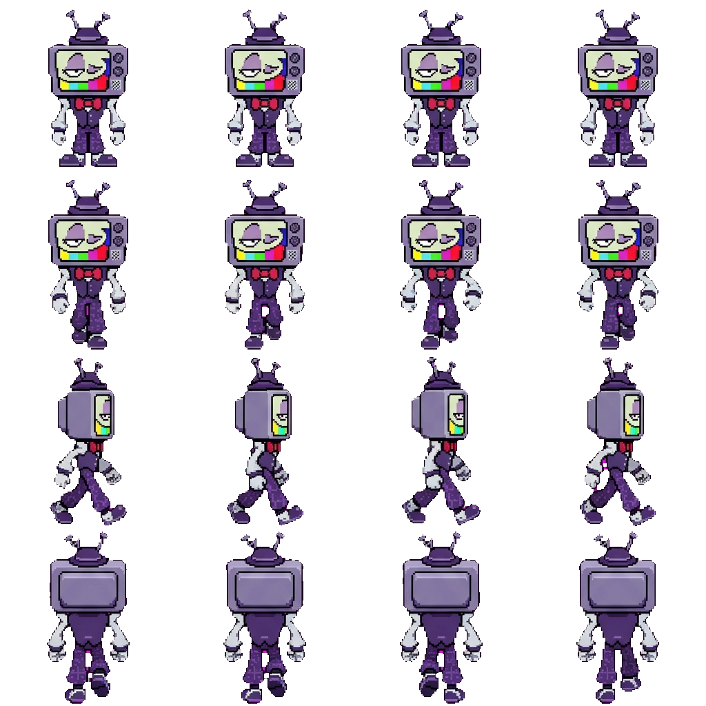 Mr Puzzles movement sprite