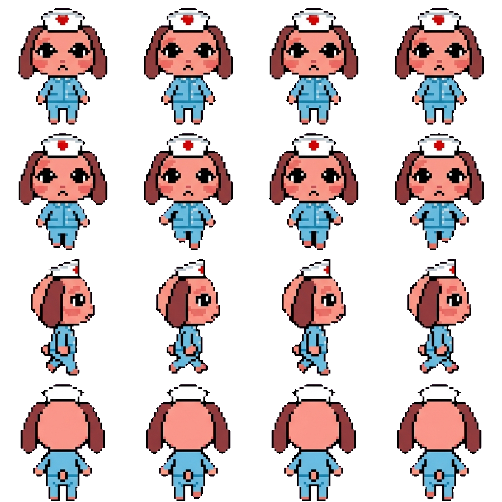 Nurse movement sprite