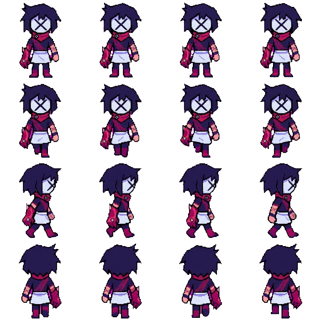 Greedy movement sprite