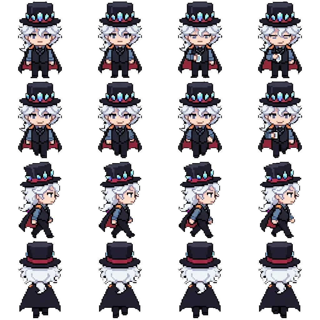 Mad Hatter movement sprite