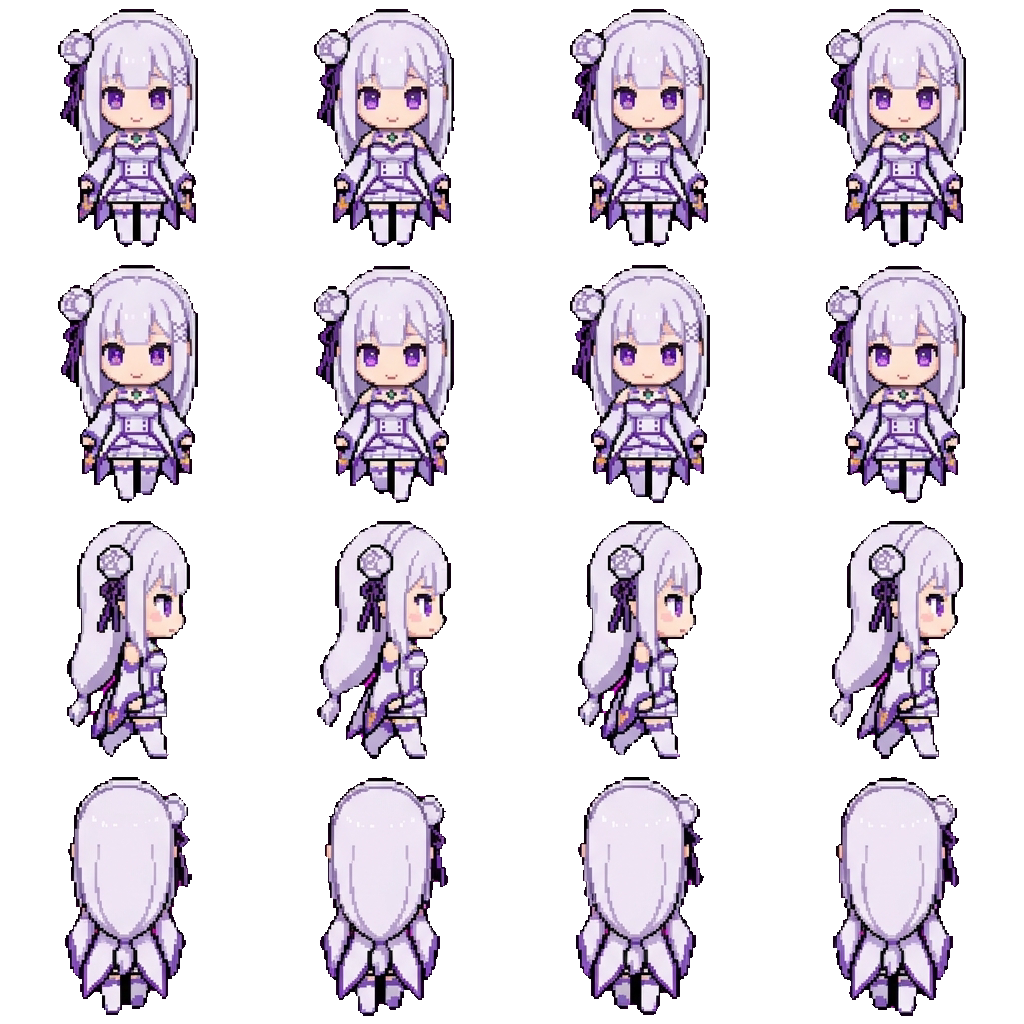 爱蜜莉雅 movement sprite