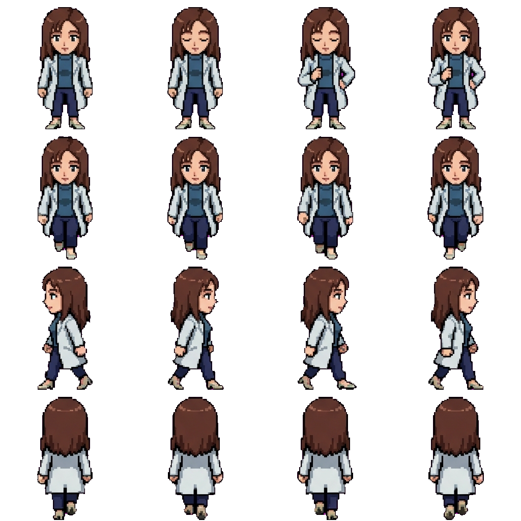 Ieiri Shoko movement sprite