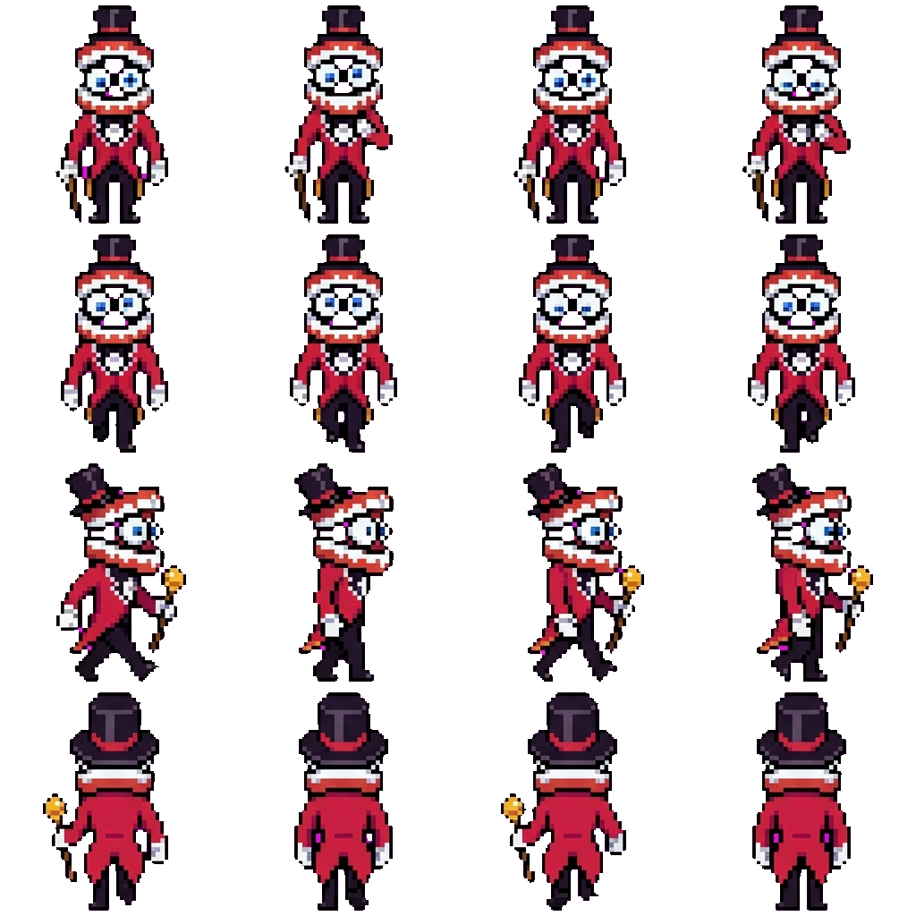 Caine movement sprite