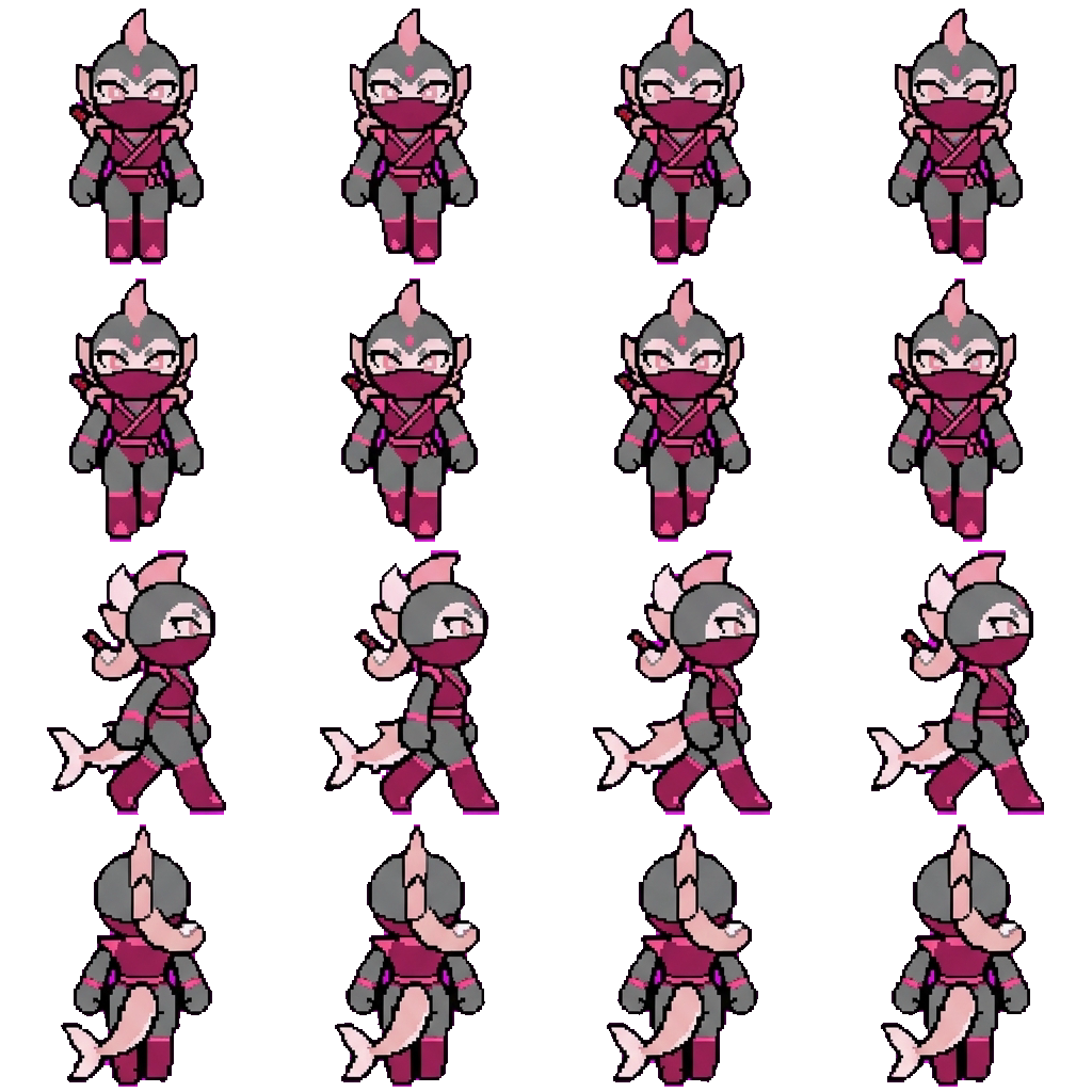 Silvia movement sprite