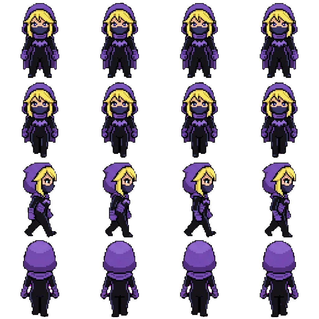 Stephanie Brown movement sprite