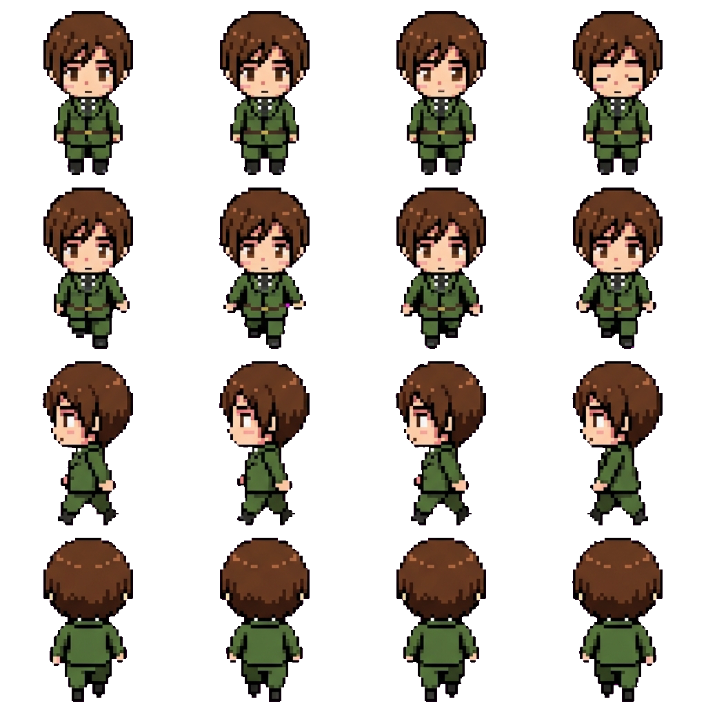 B movement sprite