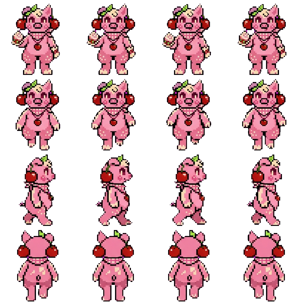 PickyPiggy movement sprite