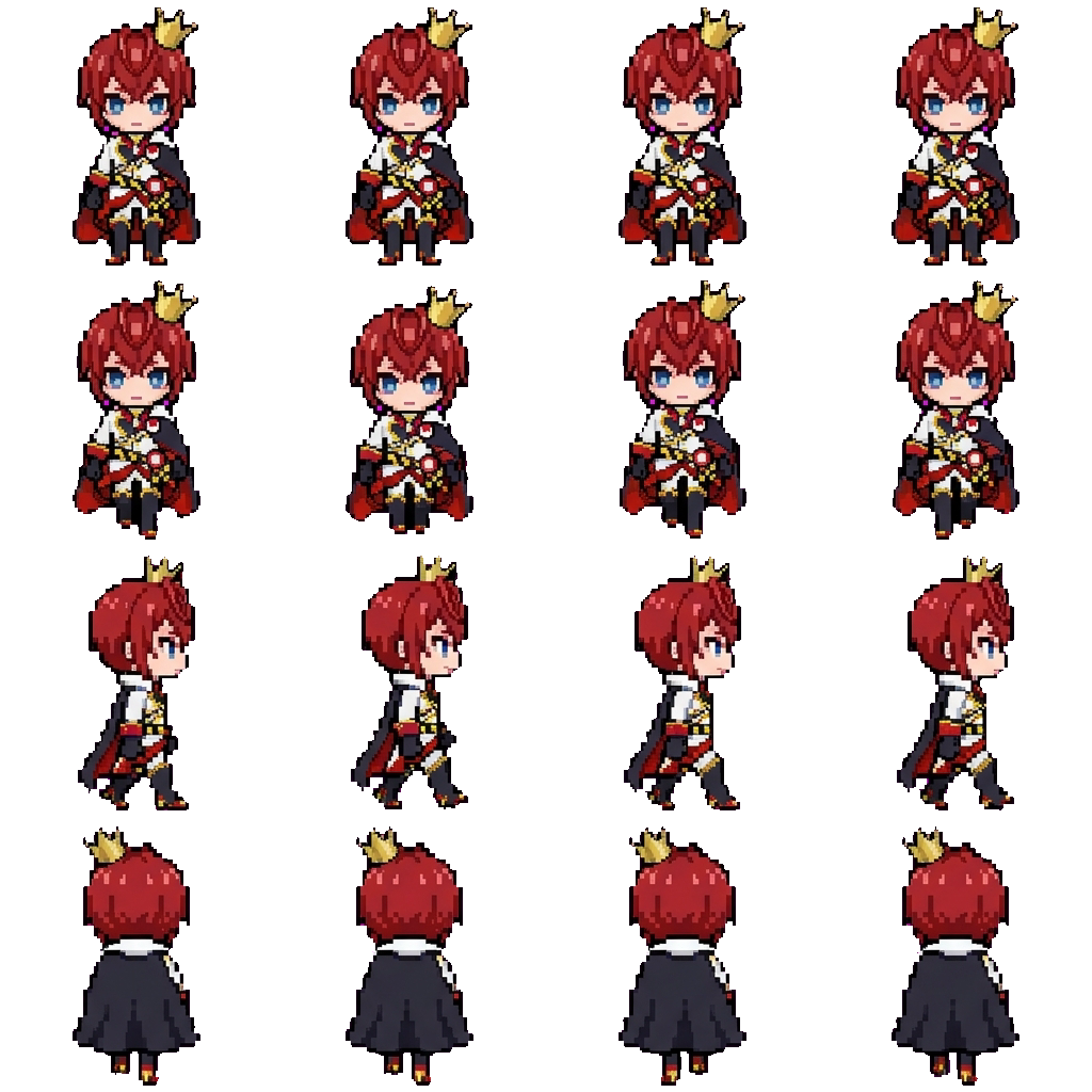 Riddle Rosehearts movement sprite