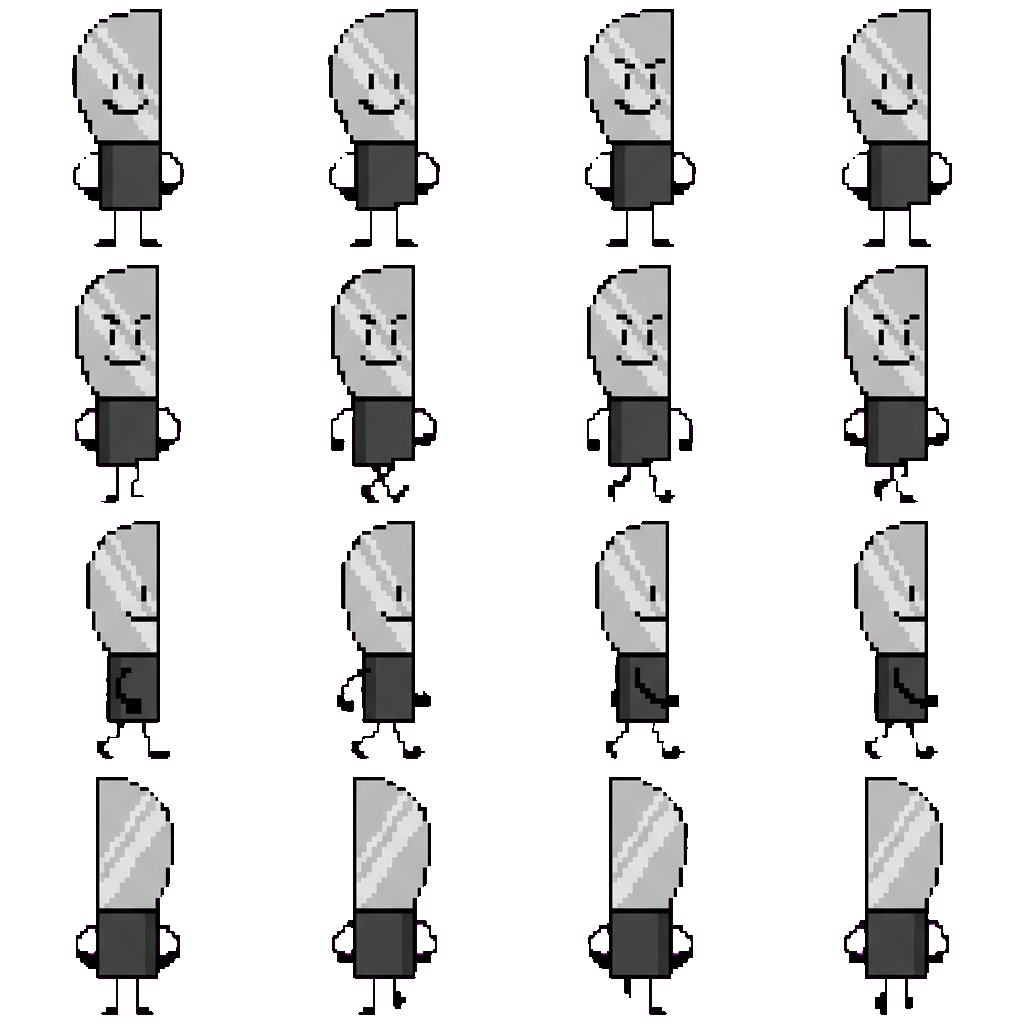 Knife movement sprite