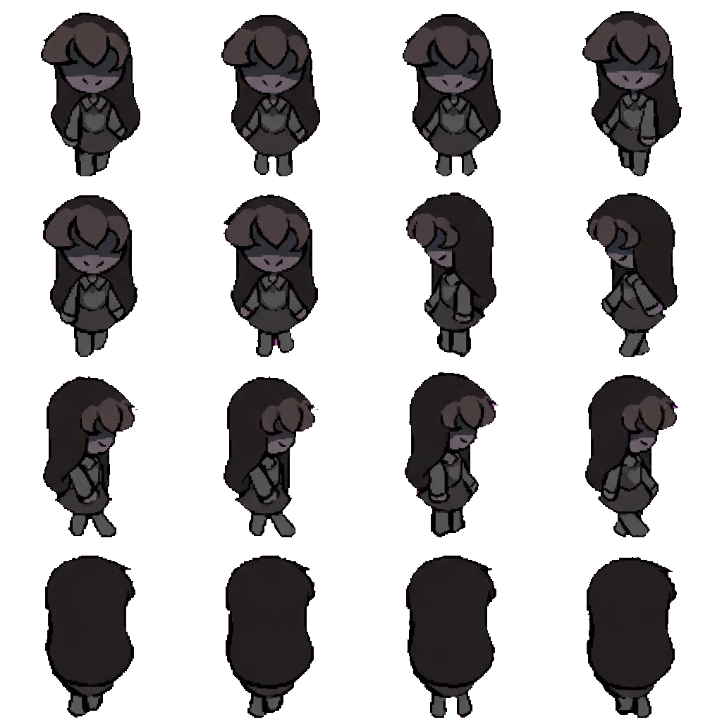 Lucy movement sprite