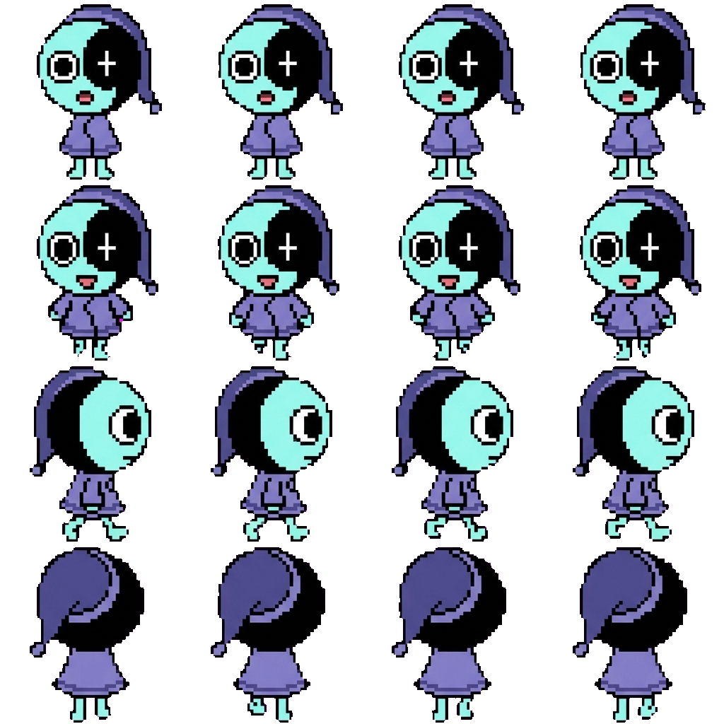 Astro movement sprite