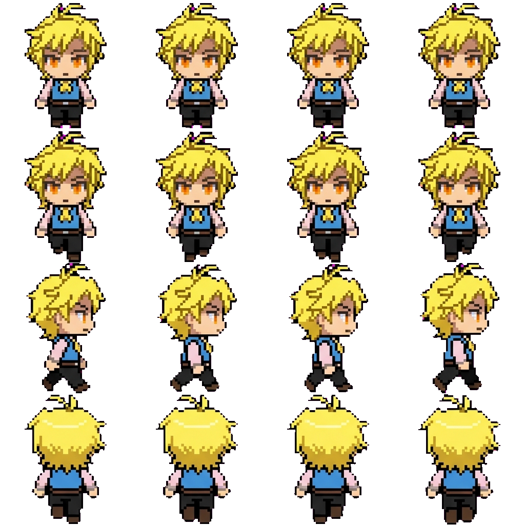 DIO movement sprite