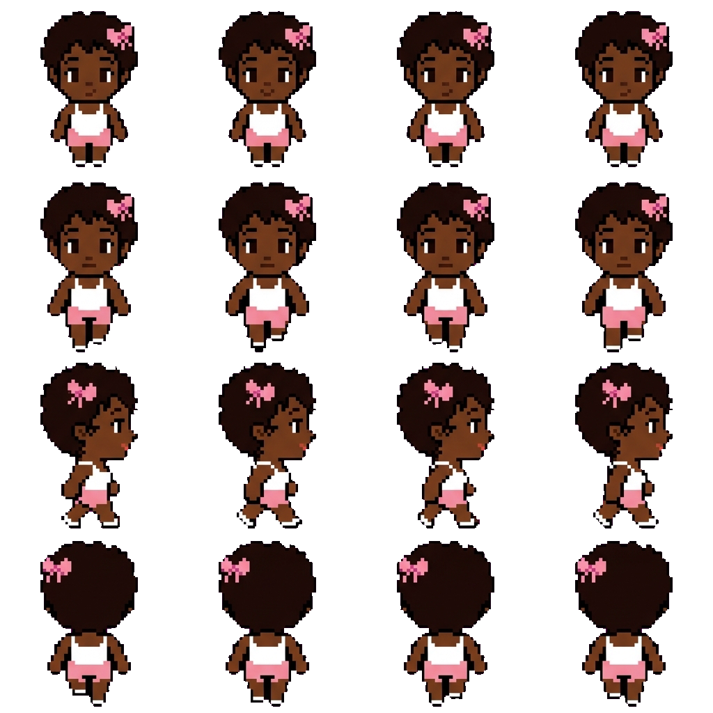 Françoise movement sprite