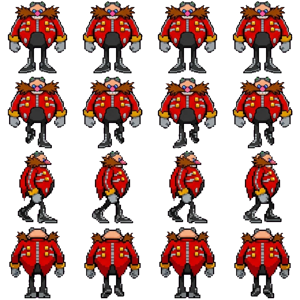 Dr. Eggman movement sprite