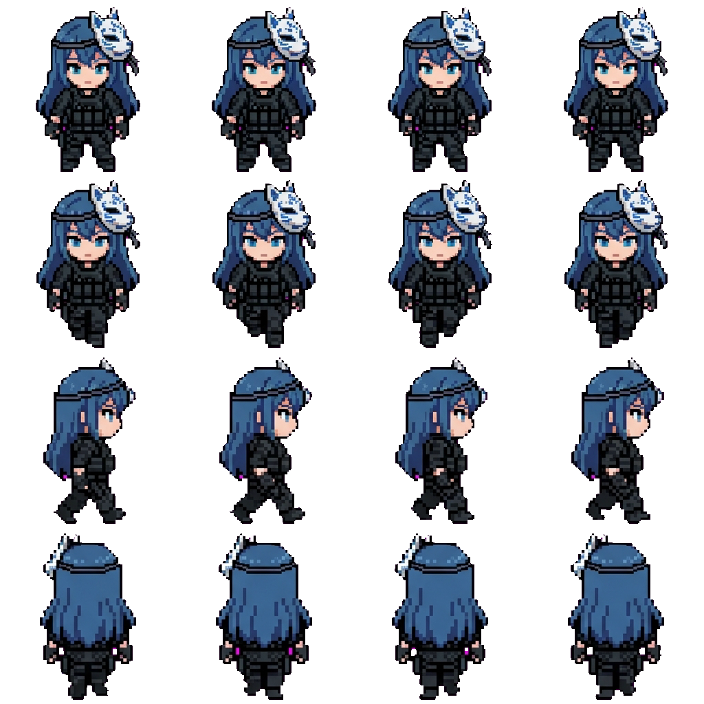 Luna movement sprite