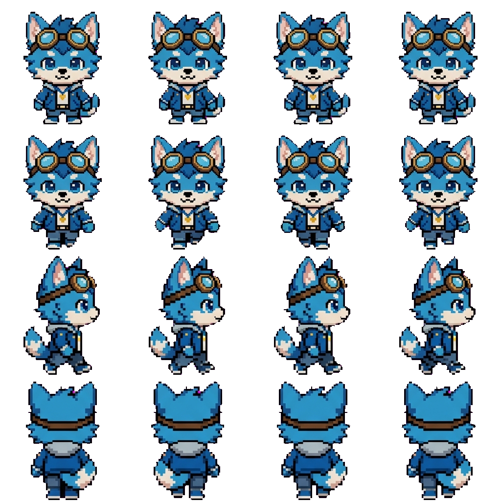 Sora movement sprite