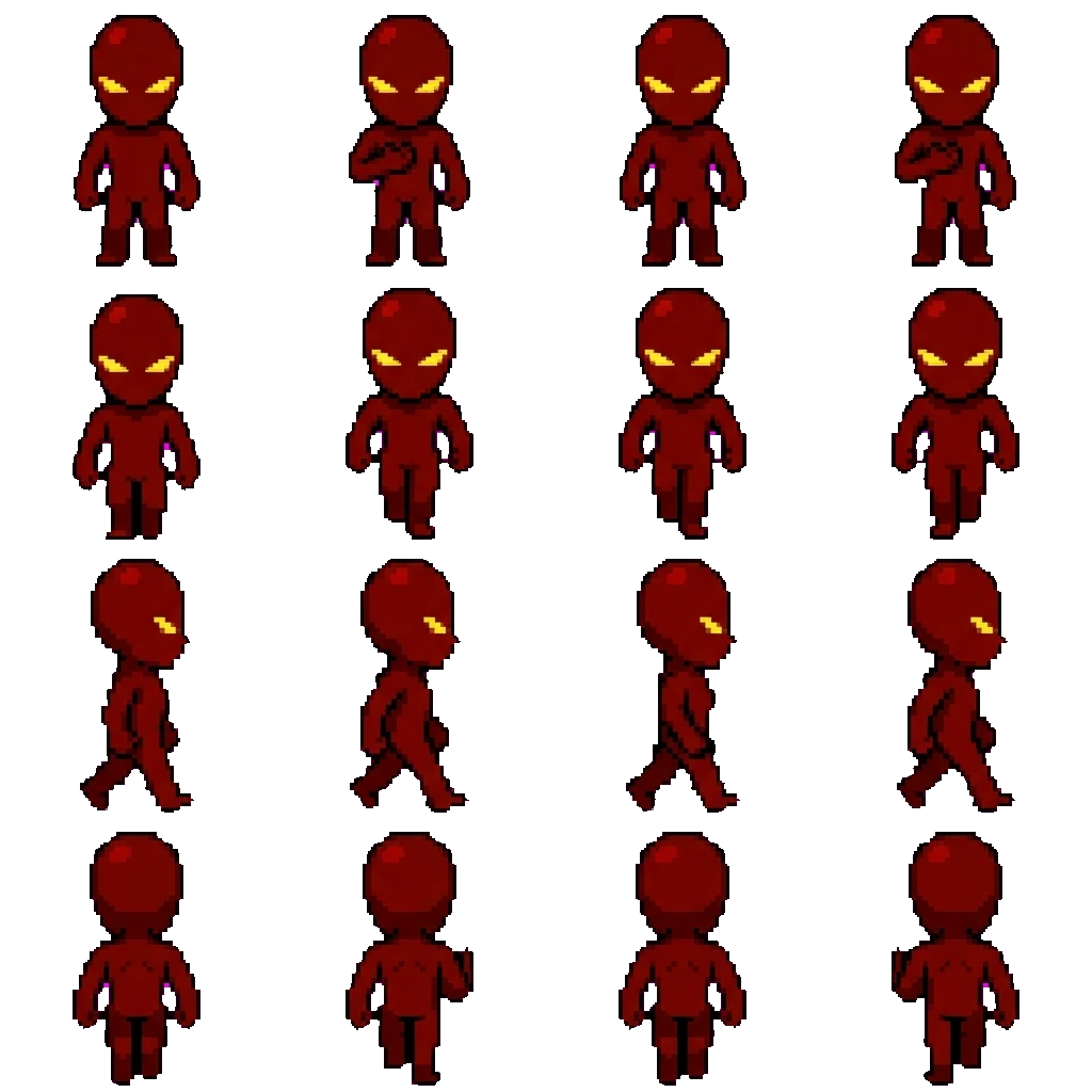 Jun movement sprite