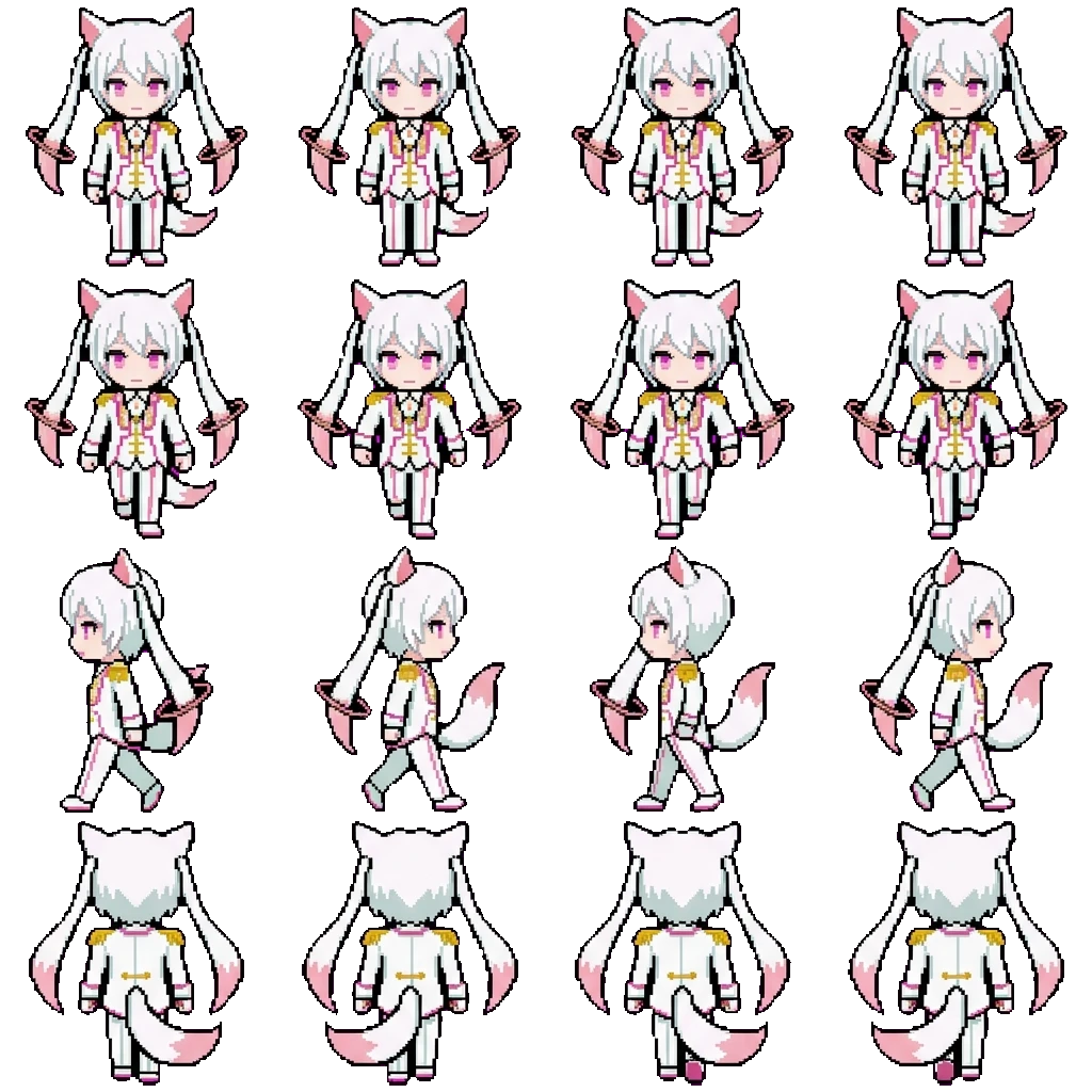 Kyubey movement sprite