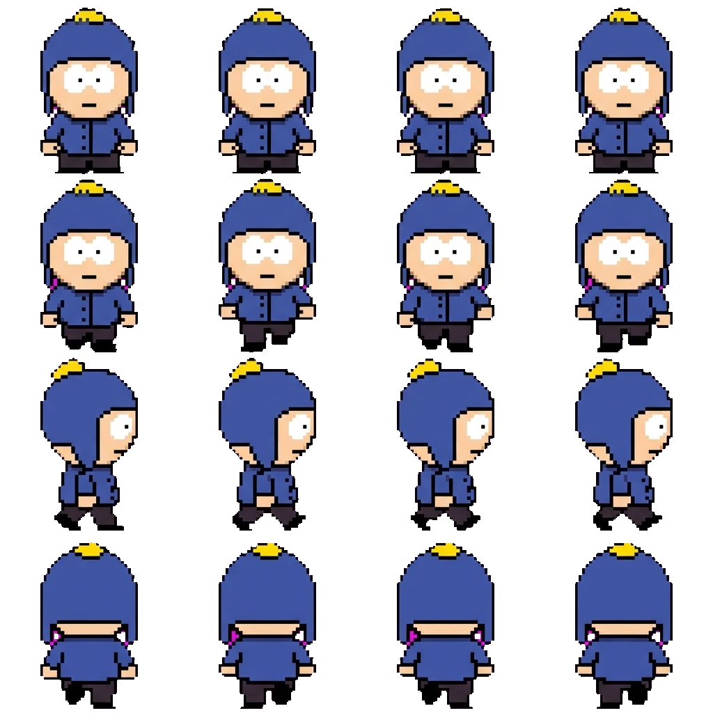 Craig Tucker movement sprite