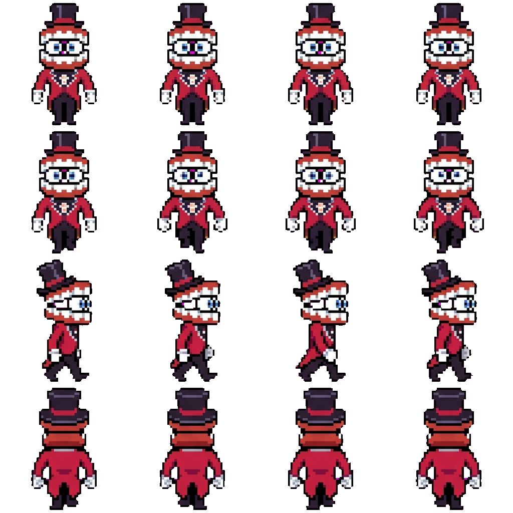 Caine movement sprite