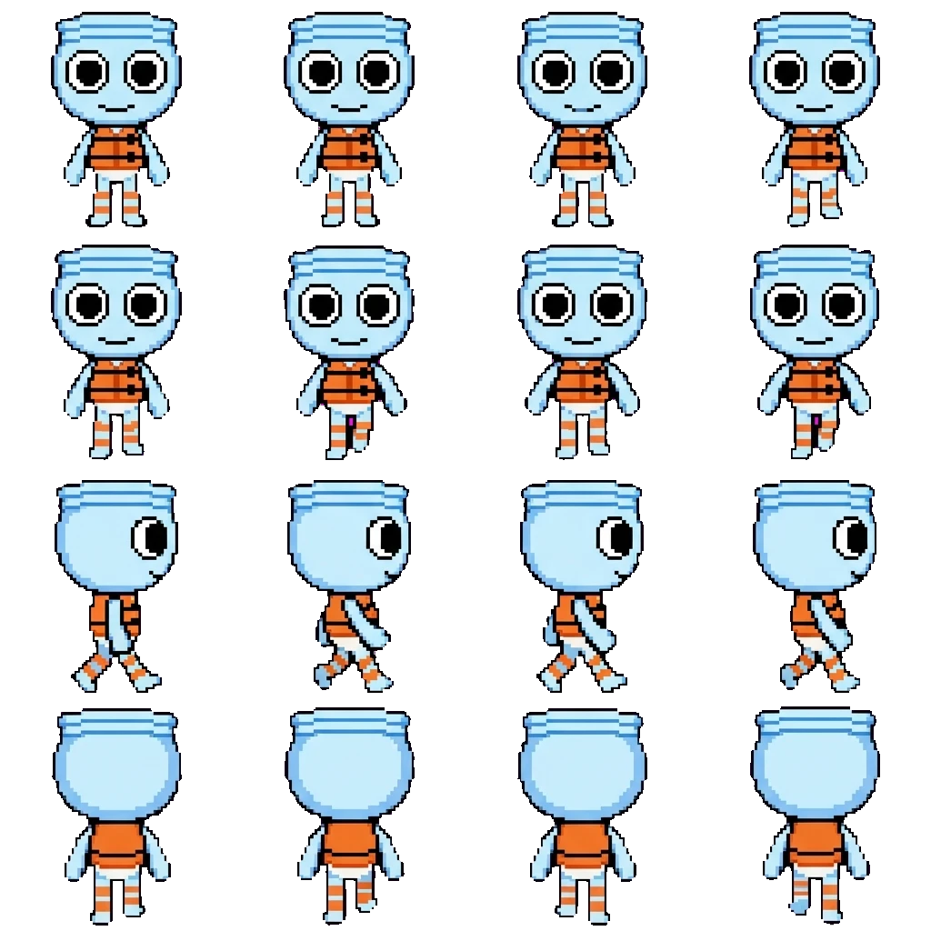 Finn movement sprite