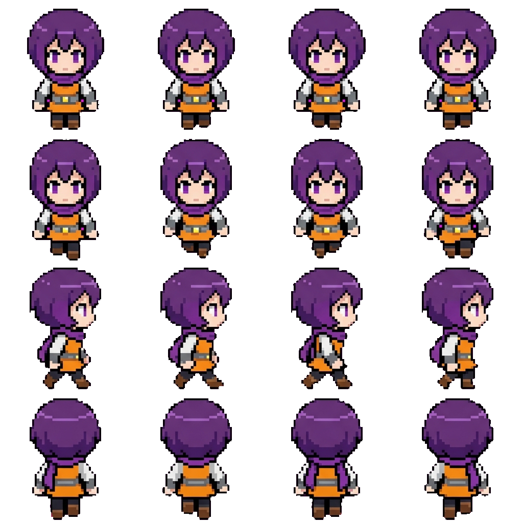 Razielle movement sprite