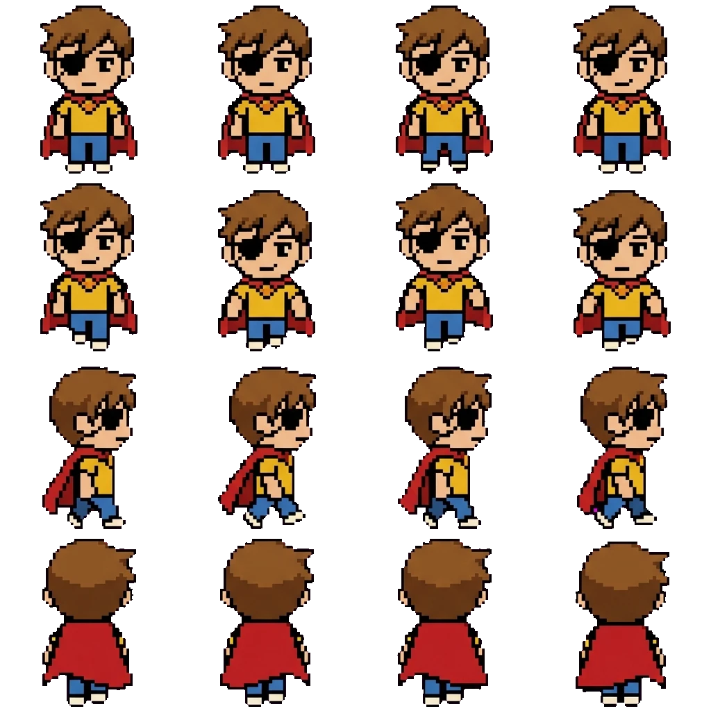 Evil Morty movement sprite