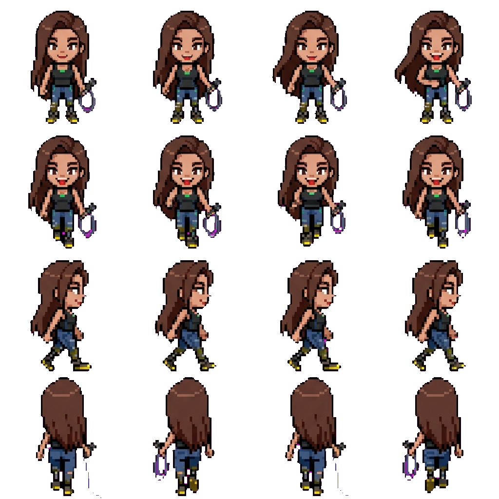 Hyuna movement sprite