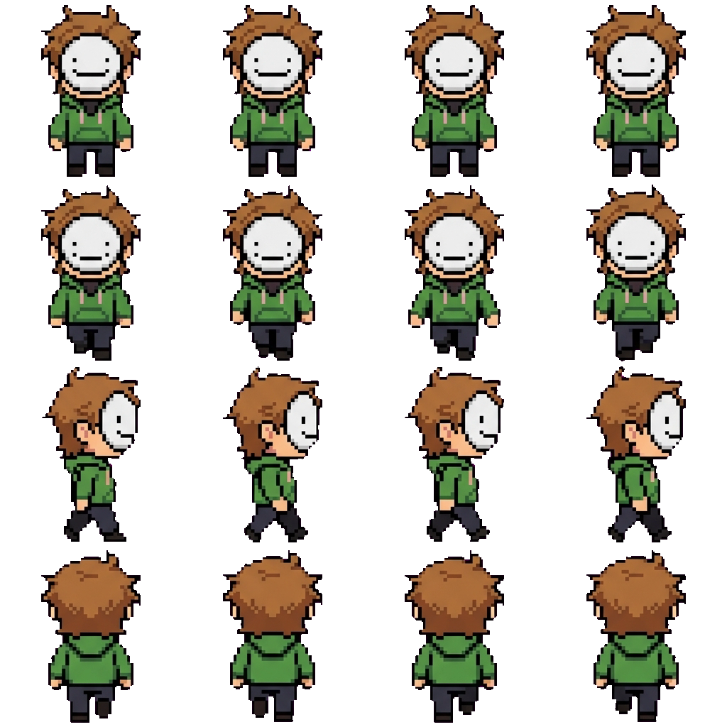 Dream movement sprite
