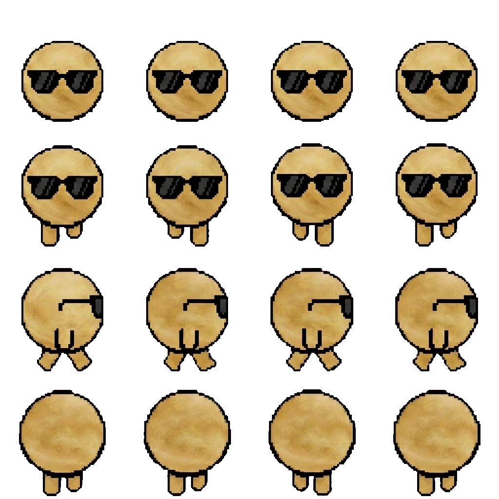 Venus movement sprite
