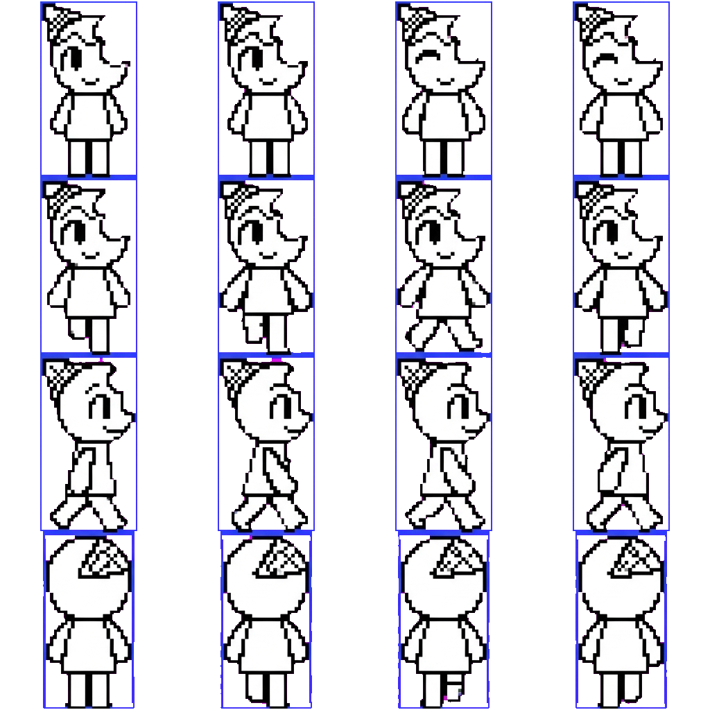Sophie movement sprite