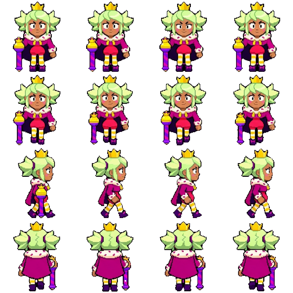 Mandy movement sprite