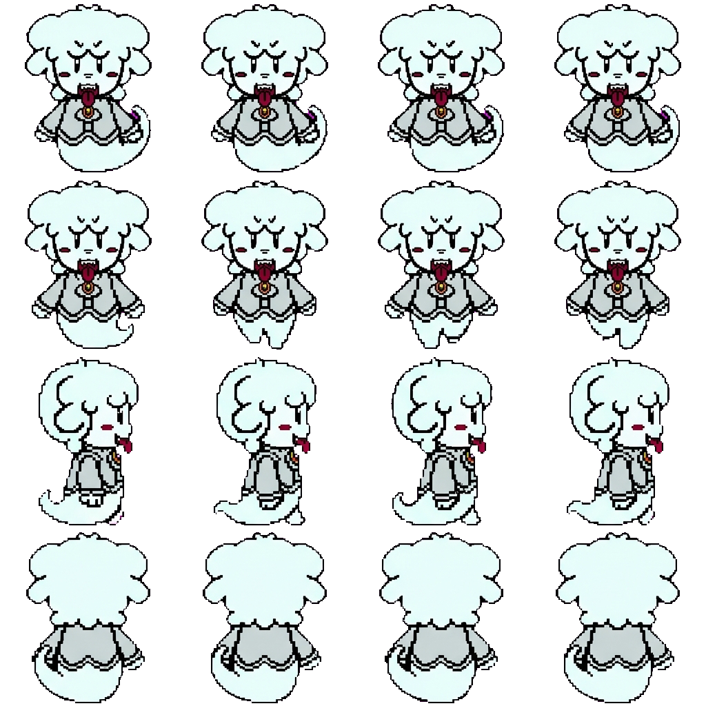 Boo movement sprite