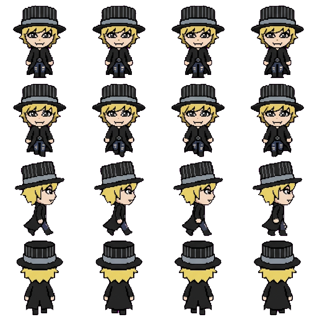 Valen movement sprite