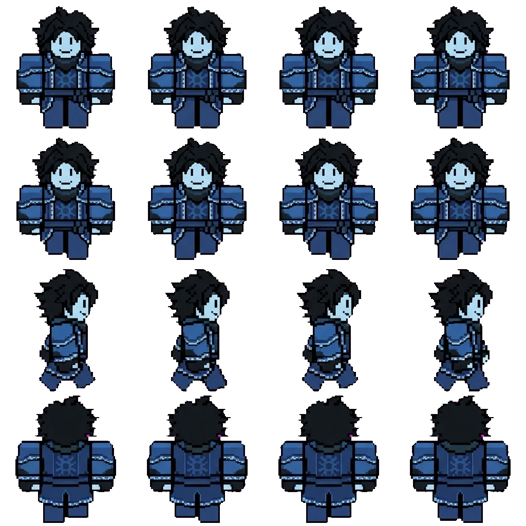 Two time movement sprite