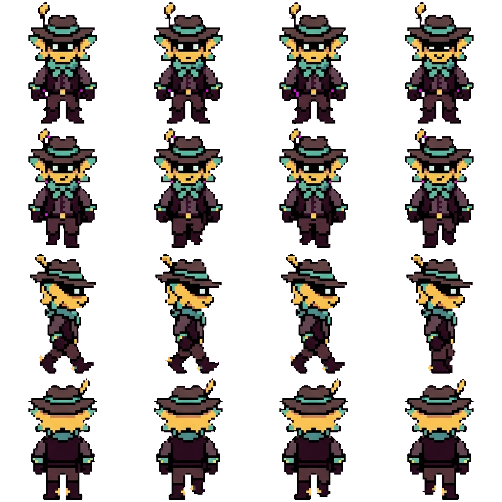 Starlo movement sprite