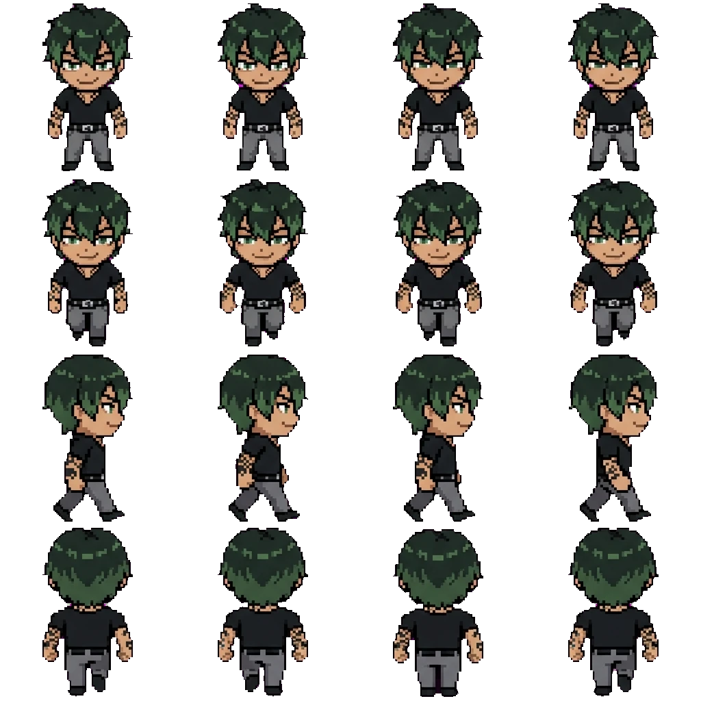 Teo movement sprite