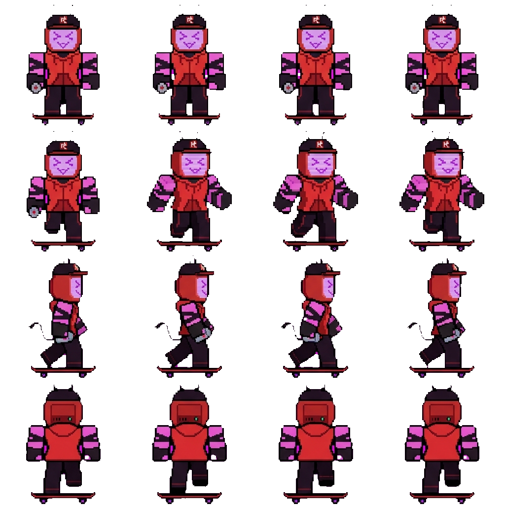 Veeronica movement sprite
