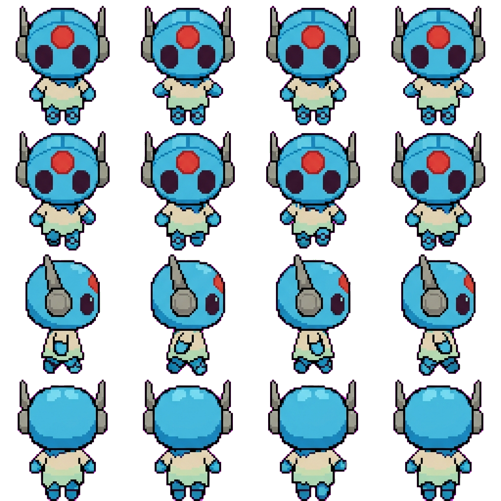 Looks To The Moon movement sprite