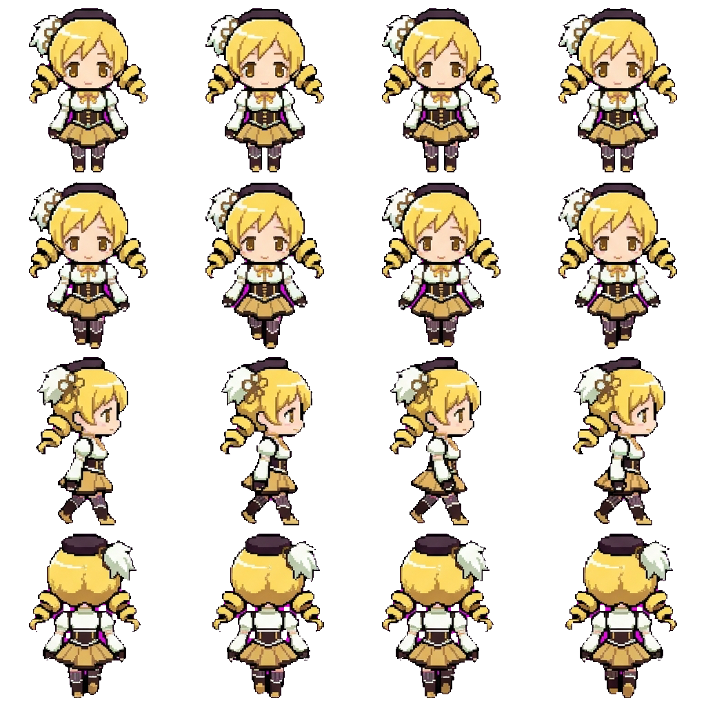 Mami movement sprite