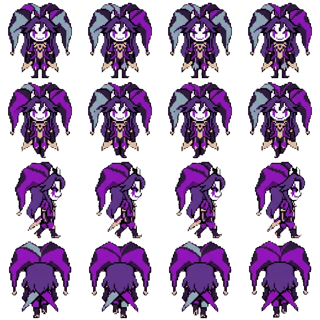 Jester movement sprite