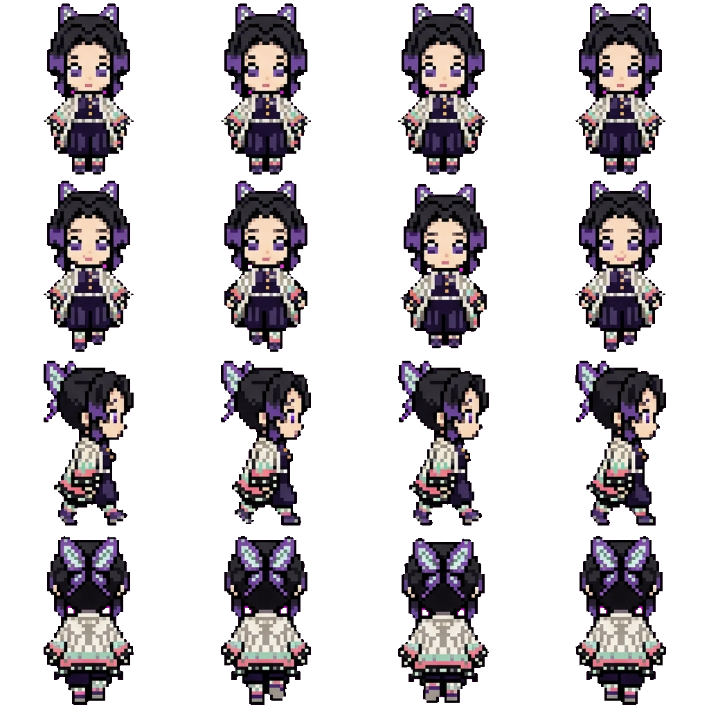 Shinobu Kocho movement sprite
