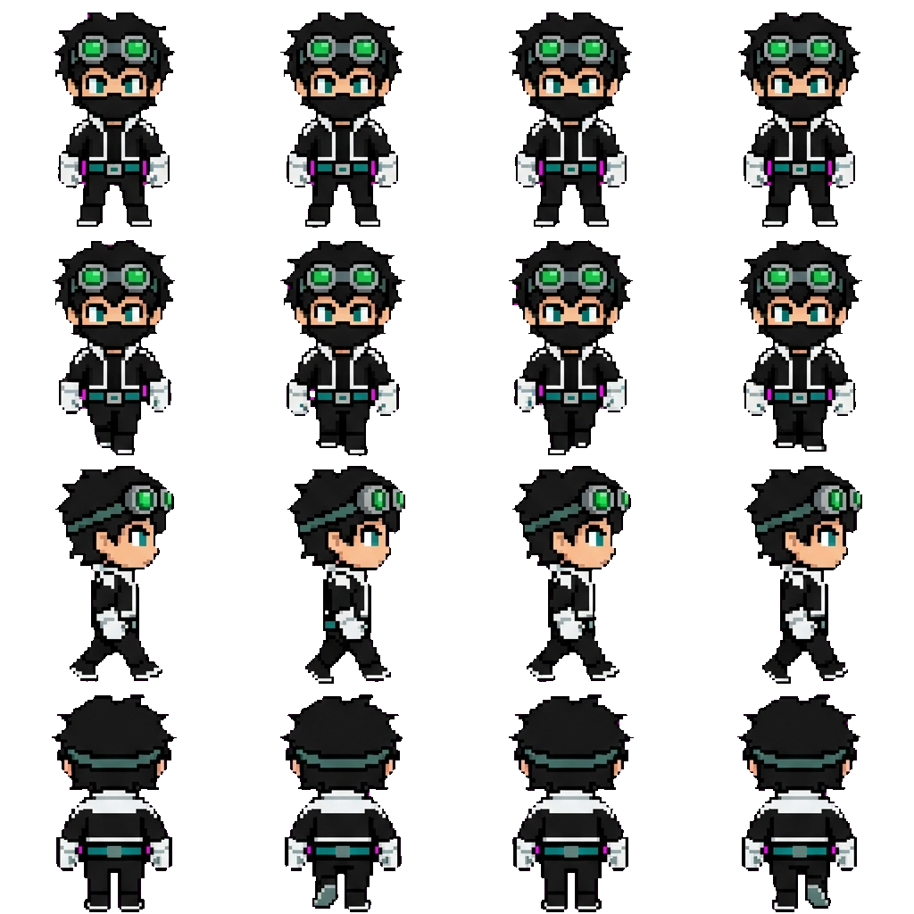 Yuki movement sprite
