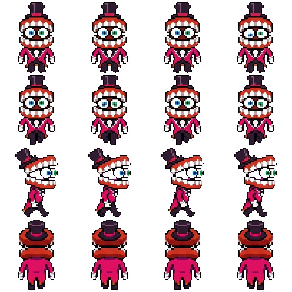 Caine movement sprite