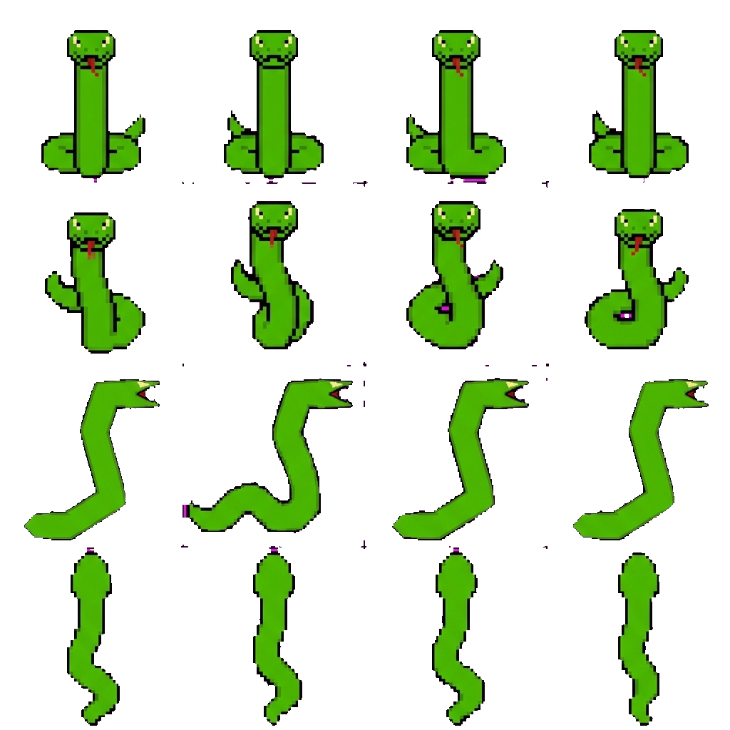 Snake mech movement sprite